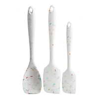 Set of 3 Trudeau Confetti Silicone Spatulas