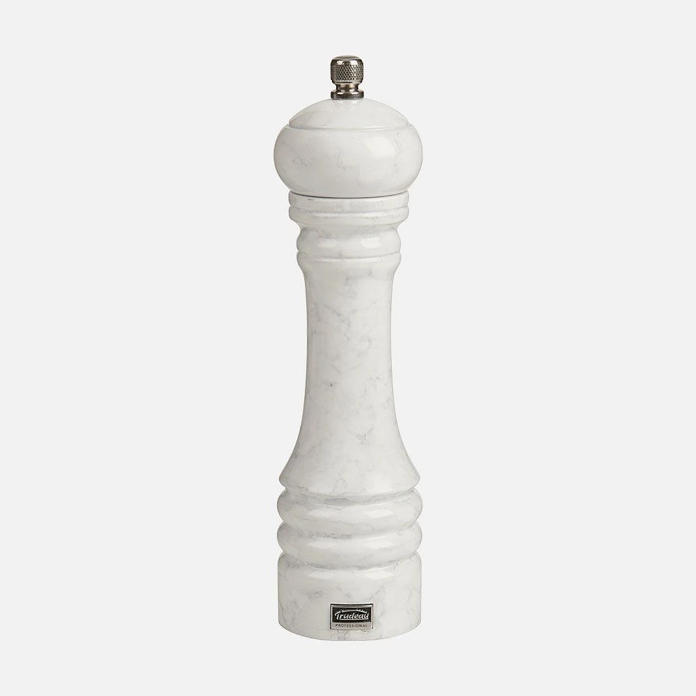 Trudeau Professional Marble Finish Pepper Mill - 9''