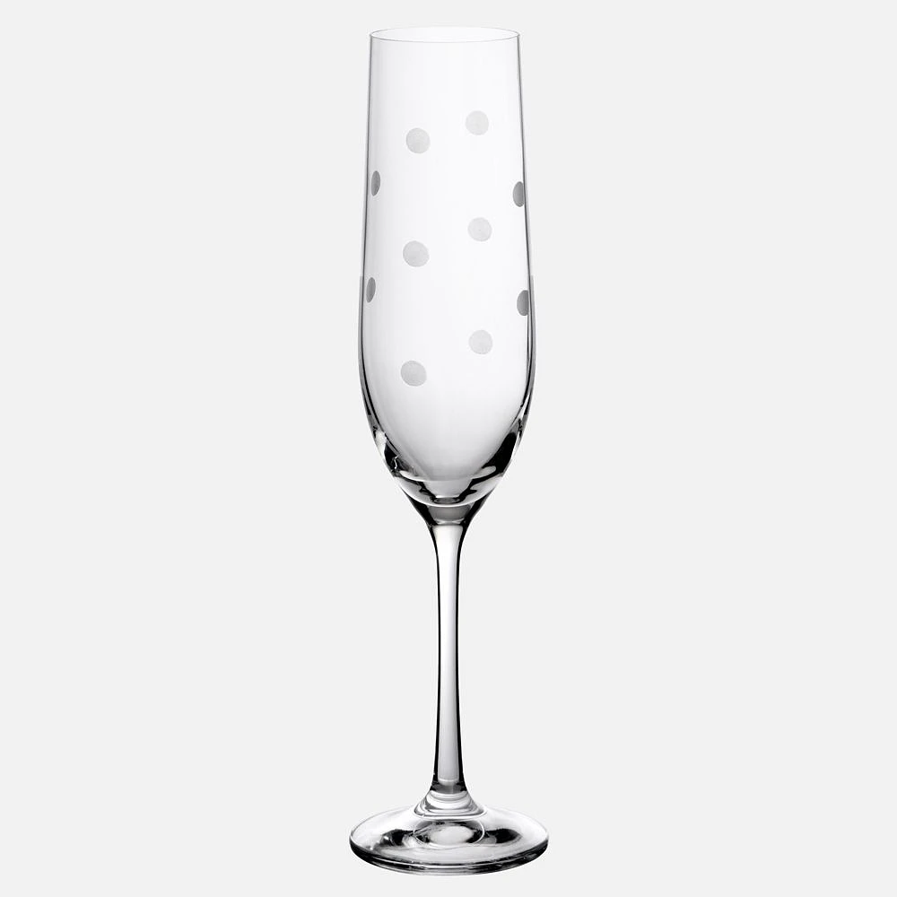 Sparkle Set of 4 Champagne Flutes by Trudeau