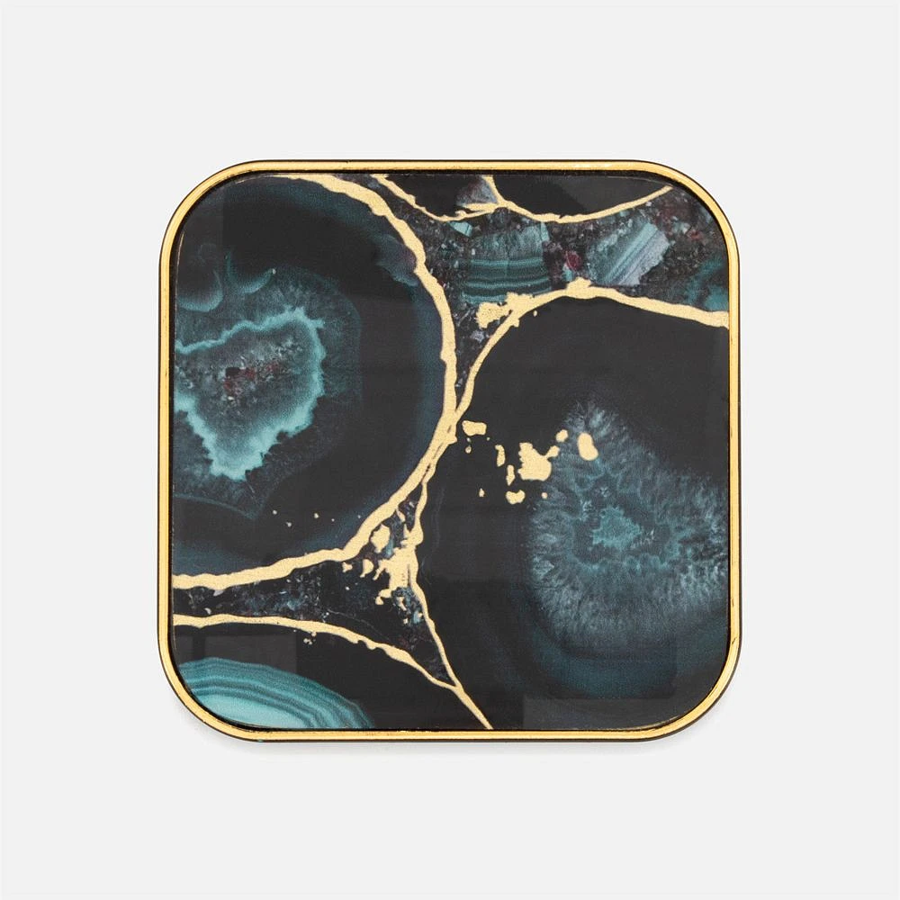 Set of 4 Agate Coasters