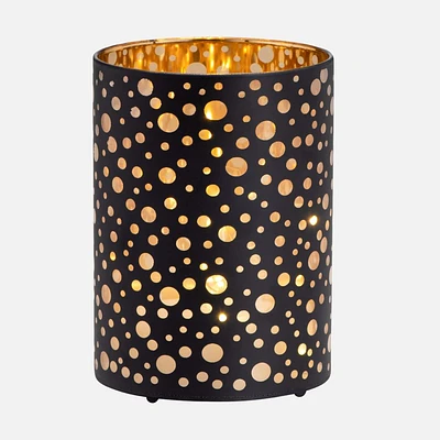 Silhouette Dot Hurricane Lamp by Torre & Tagus