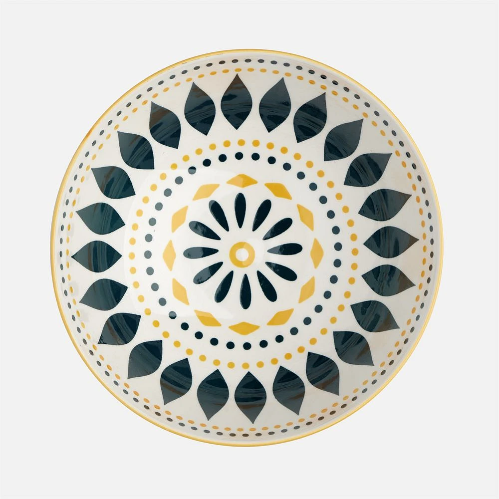 Kiri Petal Dot Daisy Bowl 6" by Torre & Tagus