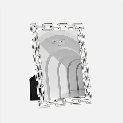 Chain Link Photo Frame by Torre & Tagus