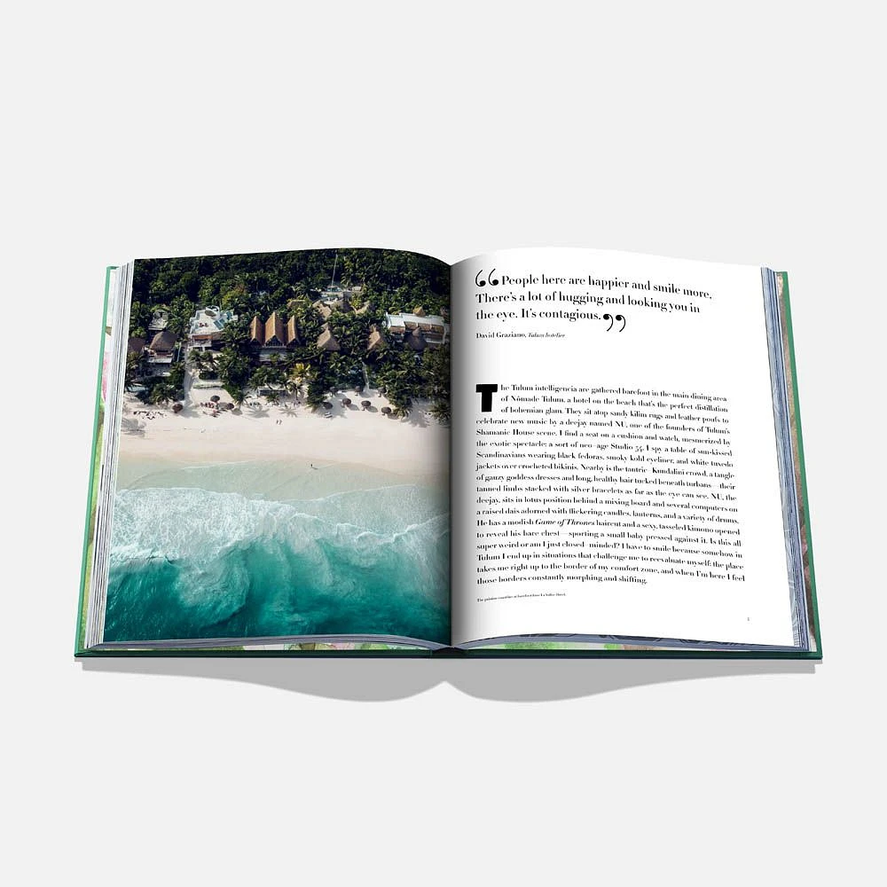 Beau livre de photographies décoratif par Assouline - « Tulum Gypset »