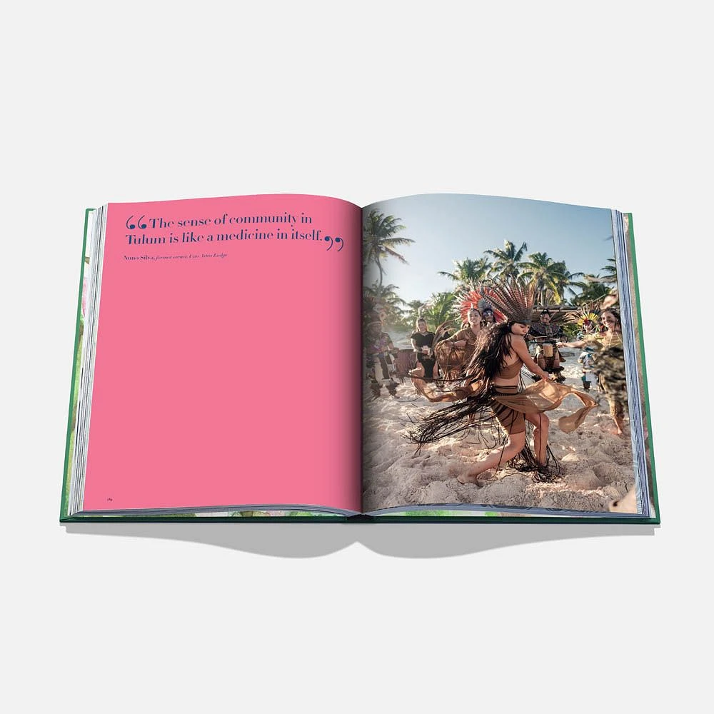 Beau livre de photographies décoratif par Assouline - « Tulum Gypset »