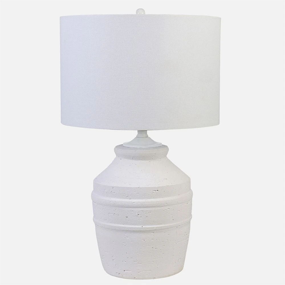 Tyra Table Lamp - White