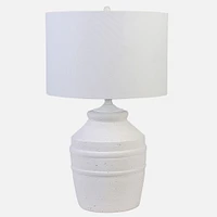 Tyra Table Lamp - White