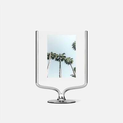 Wishbone Chrome Floatting Picture Frame by Umbra