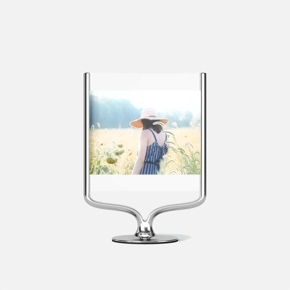 Wishbone Chrome Floatting Picture Frame by Umbra