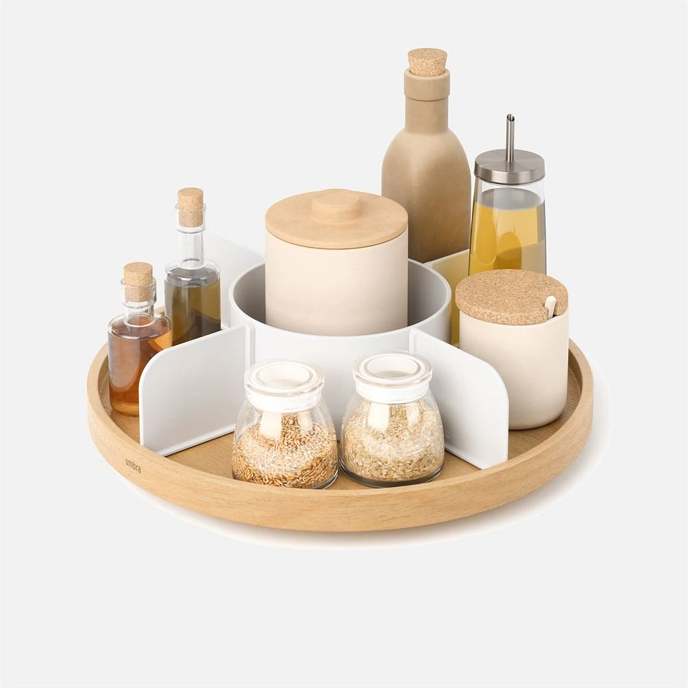 Umbra Bellwood Lazy Susan Divided