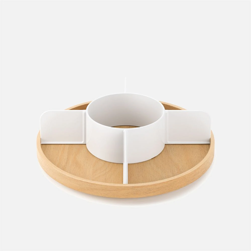 Umbra Bellwood Lazy Susan Divided