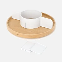 Umbra Bellwood Lazy Susan Divided