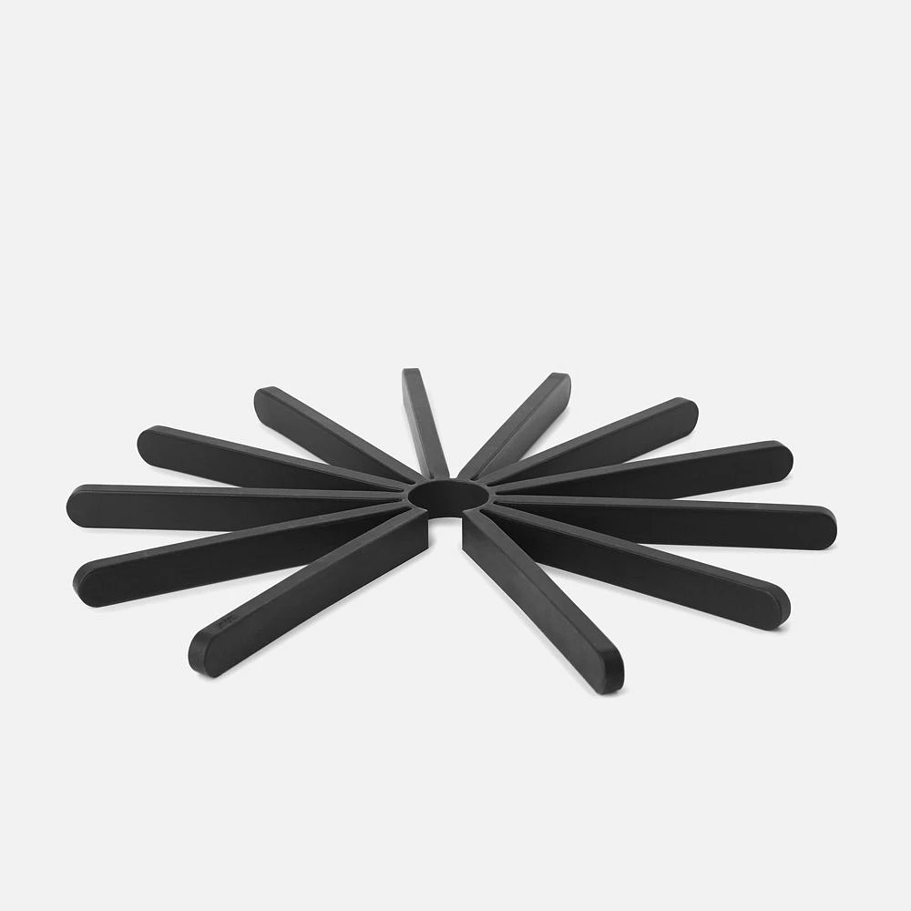 Umbra Fanfare Black Trivet, Set of 2