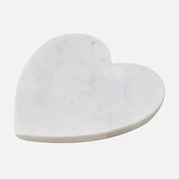 Nosalgia Soapdish Heart - White Marbre 