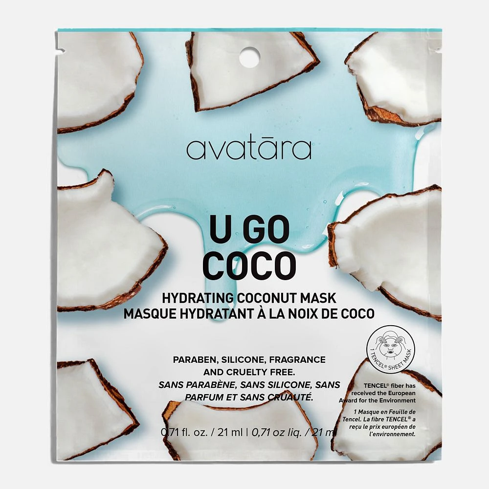 Masque hydratant à la noix de coco