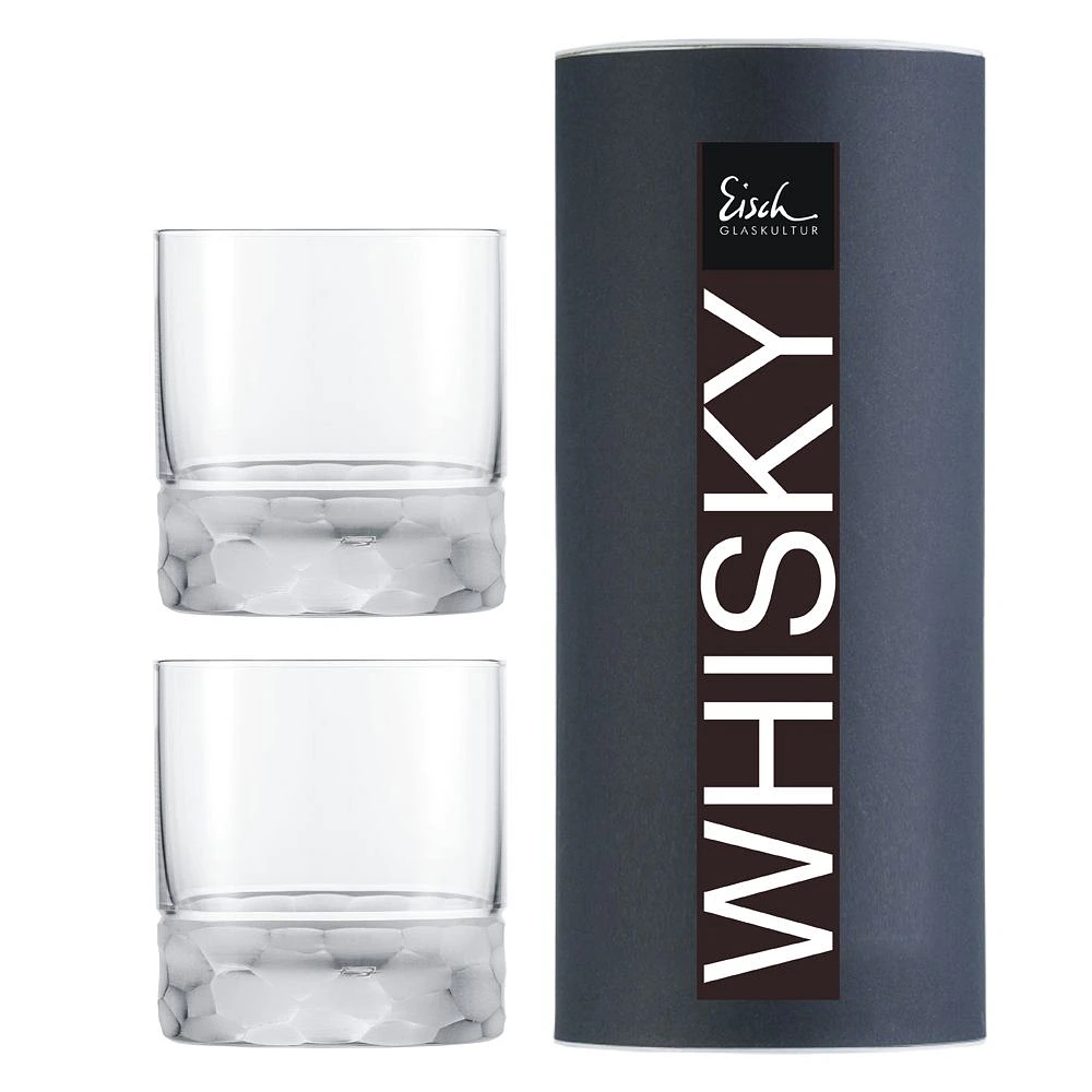 Ensemble de 2 verres à whisky « Hamilton » par Eisch