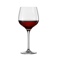 Set of 2 SensisPlus Grand Burgundy Glass by Eisch