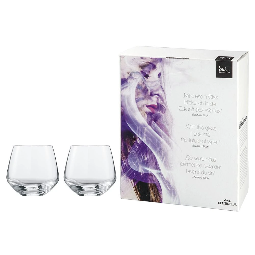 Set of 2 SensisPlus Sky Whisky Glass by Eisch