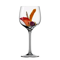 Set of 2 SensisPlus Grand Burgundy Glass by Eisch