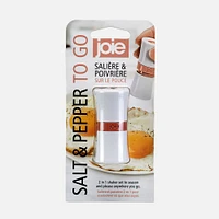 Joie Salt & Pepper on-the-go - Terra Cotta