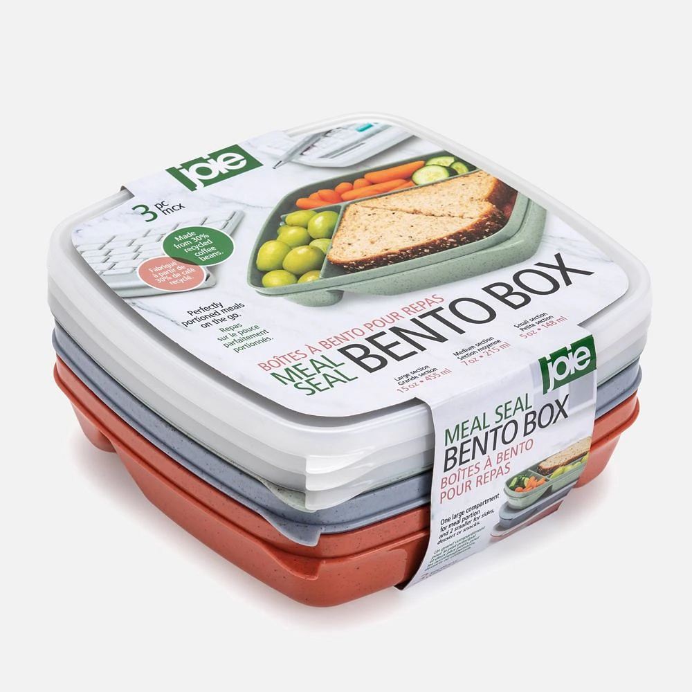 Meal Seal Bento Boxes Assorted, Set of 3