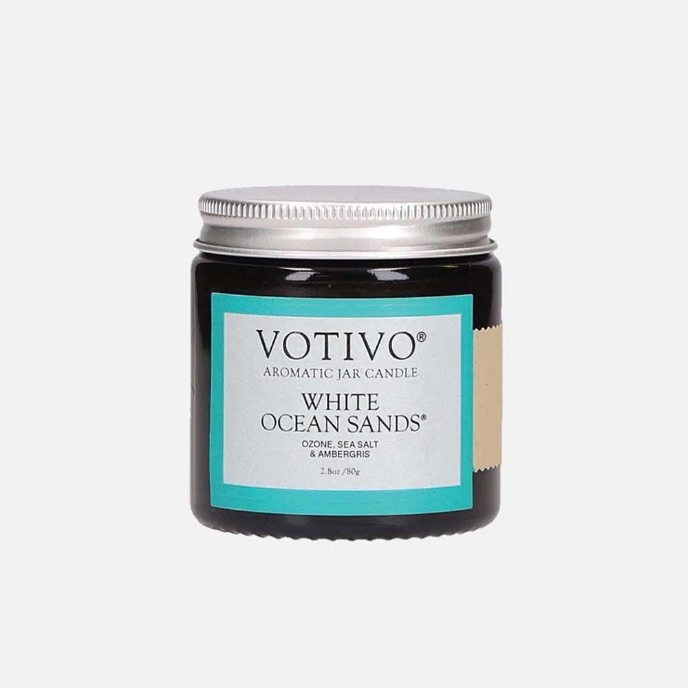 Bougie en pot 2,8 oz « Votivo » - Sables blancs de la mer