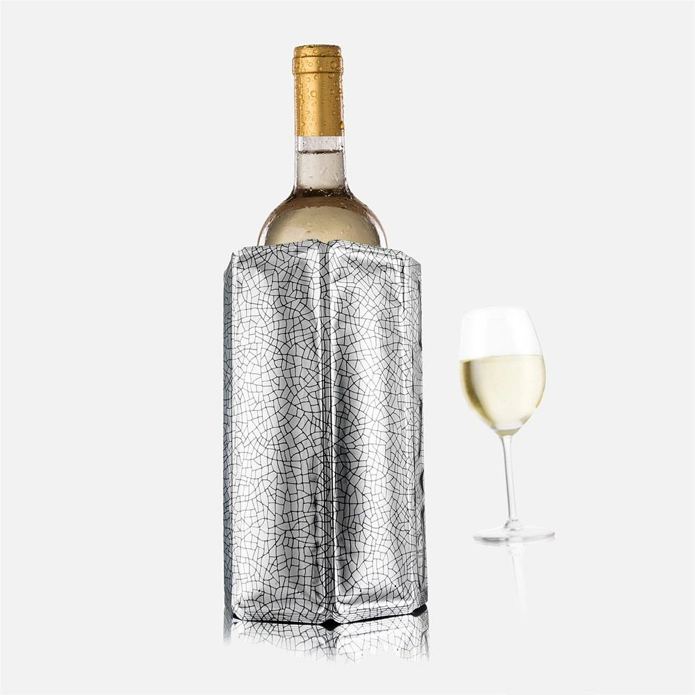 Vacu Vin Active Cooler Wine Sleeve - Silver