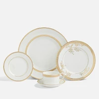 Vera Wang Vera Lace Gold Place Setting, 5 pieces