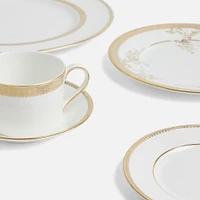 Vera Wang Vera Lace Gold Place Setting, 5 pieces