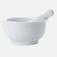 White Basics Morter & Pestle by Maxwell & Williams