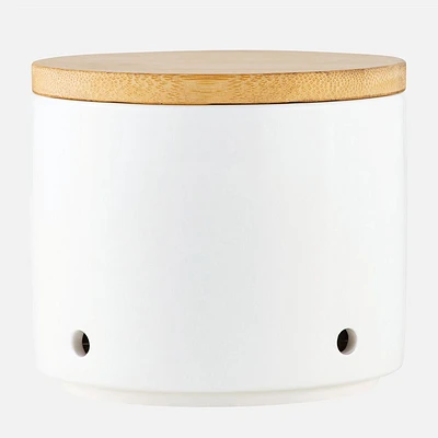 White Basics Garlic Pot  by Maxwell & Williams