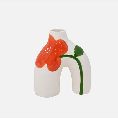 Nostalgia Arche Vase - Red Flower