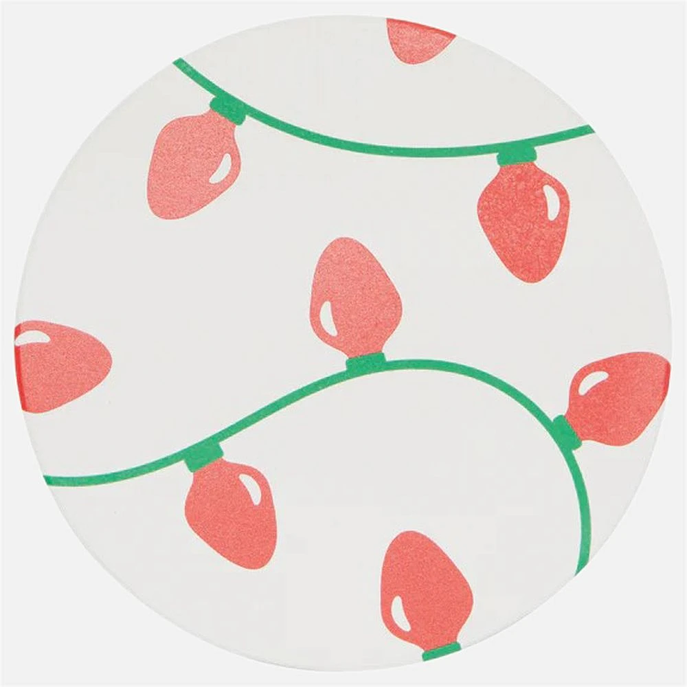 Danica Holiday Glow Soak Up Coasters, Set of 4
