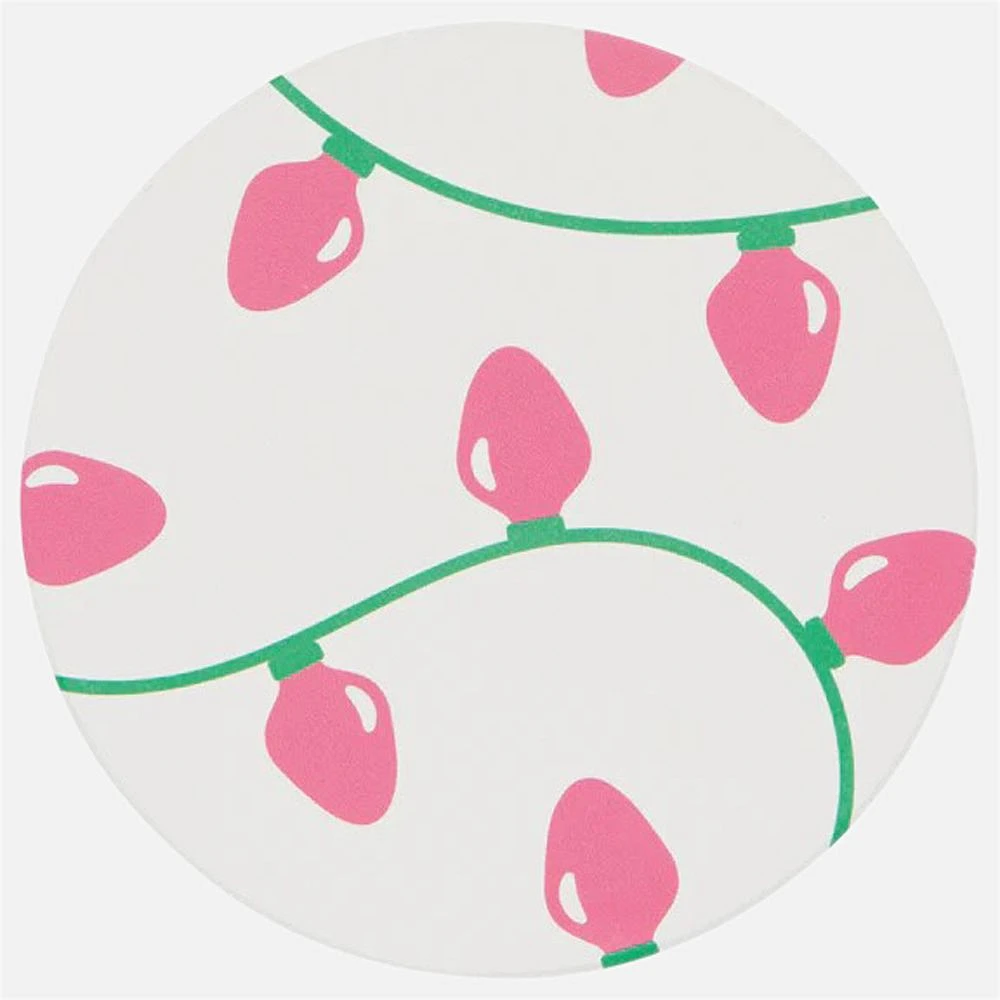 Danica Holiday Glow Soak Up Coasters, Set of 4