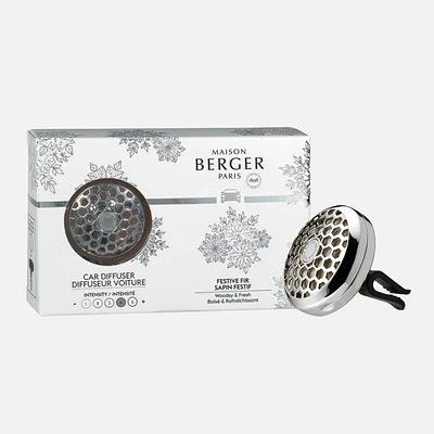 Festive Fir Car Diffuser by Maison Berger Paris