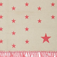 100% Cotton Pop Stars Rug - White/Pink