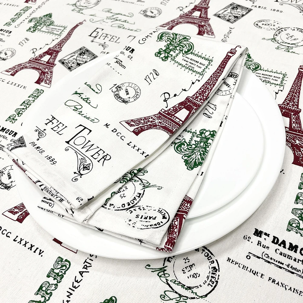 Eiffel Tower Napkin