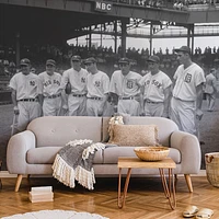 1937 Baseball All-Stars Wallpaper Mural