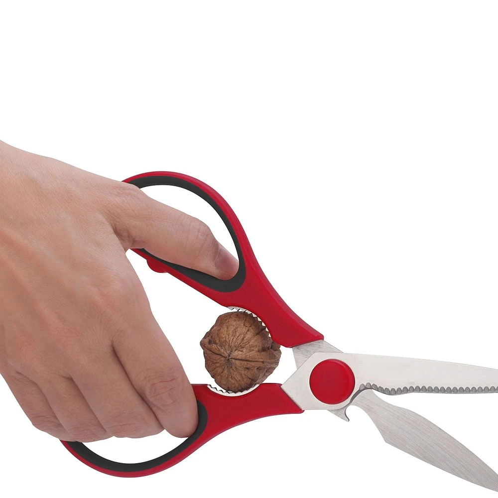 Trudeau Red Multi-Kitchen Shears