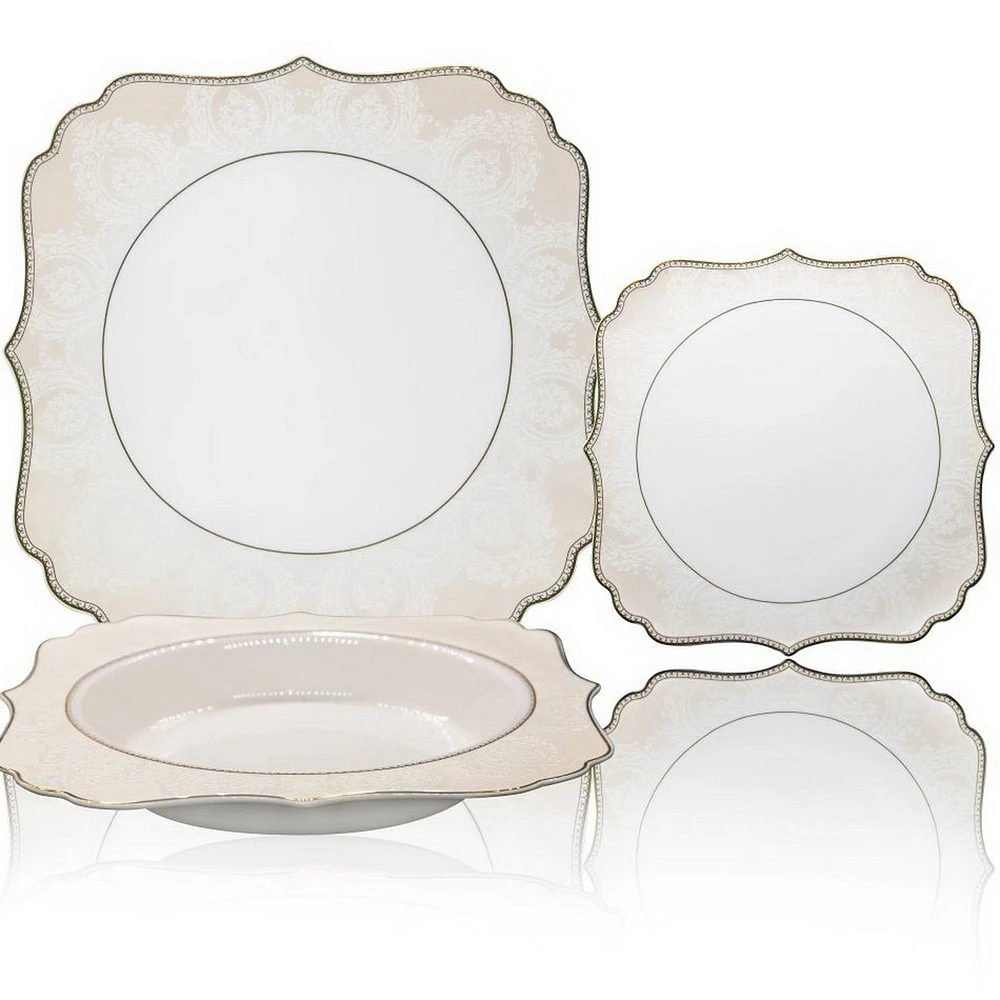 Studo -Piece Bone China Dinnerware Set by Brilliant