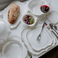 Studo 30-Piece Bone China Dinnerware Set by Brilliant