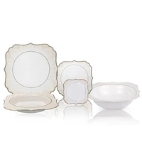 Studo 30-Piece Bone China Dinnerware Set by Brilliant