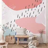 Papier peint mural « Abstract Memphis »