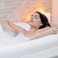 White Bath Pillow