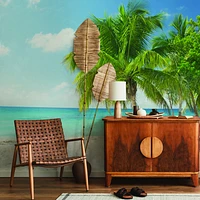 Beach the Caribbean Wallpaper Mural