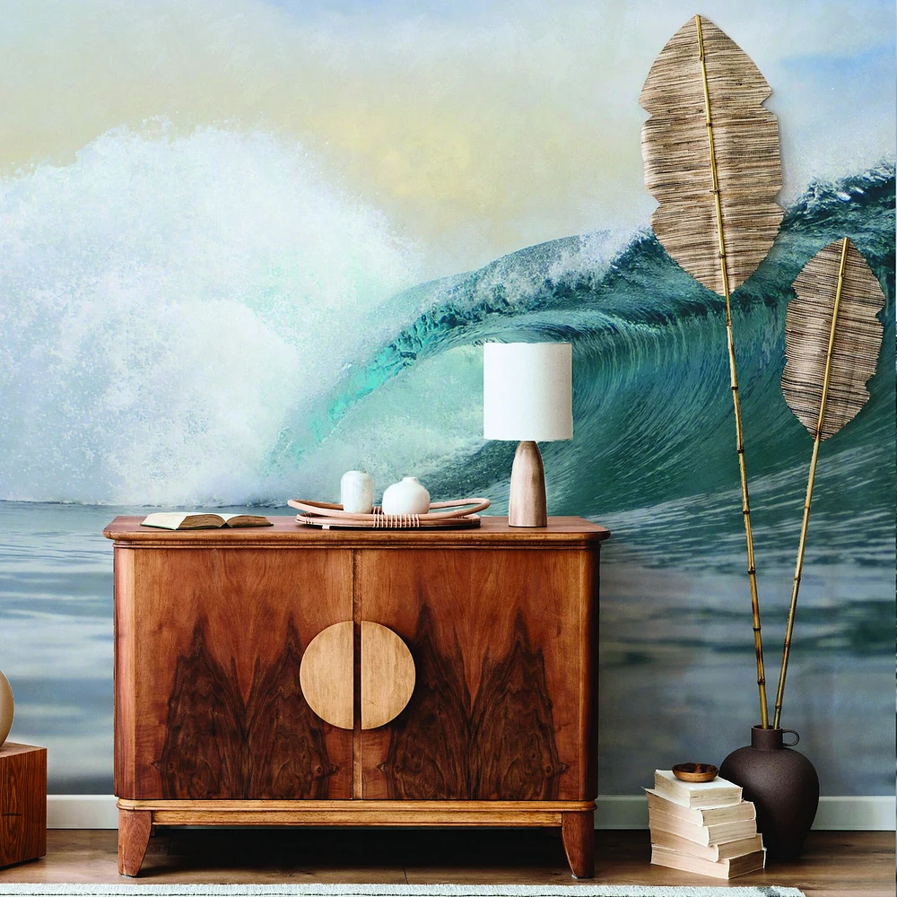 Breaking Ocean Wave Wallpaper Mural