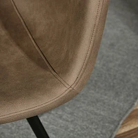 Maison Classique Set of Modern Brown Dining Chairs