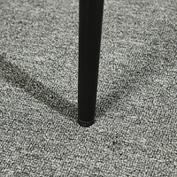 Ensemble de 4 chaises de salle à manger modernes marron