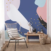 Colourful Abstract Memphis Wallpaper Mural