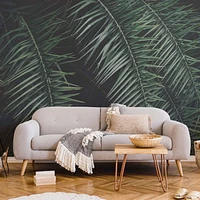 Papier peint mural « Dark Palm Trees »